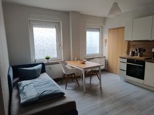 Η κουζίνα ή μικρή κουζίνα στο FeWo Bismarck 32 - 1Raum