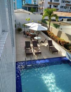 Swimmingpoolen hos eller tæt på Flat 235, Imperial Flat Tambau NOBILE 2andar