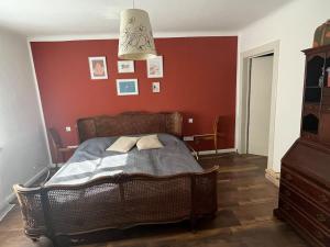 Postel nebo postele na pokoji v ubytování MON Bijou 2 Schlafzimmer