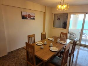 A seating area at Alex sea view apartment - families only