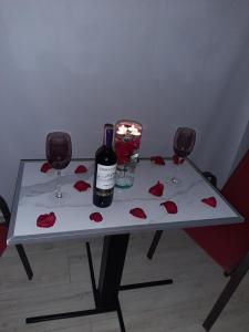 Nápoje v ubytování Mirador samsara Suite Luxury piso completo