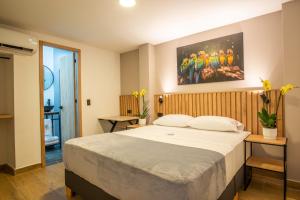 Postel nebo postele na pokoji v ubytování Vita Hotel Boutique