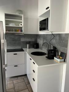 Kuchyň nebo kuchyňský kout v ubytování Loft Matteotti - Studio in centro