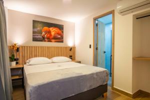 Postel nebo postele na pokoji v ubytování Vita Hotel Boutique