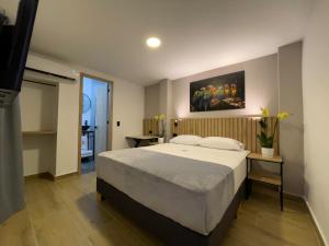 Postel nebo postele na pokoji v ubytování Vita Hotel Boutique