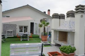 Budova, kde se bed and breakfast nachází