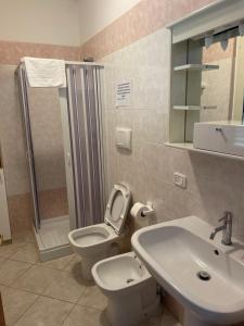 Ванная комната в Villa Angela case vacanza