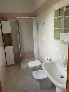 Ванная комната в Villa Angela case vacanza