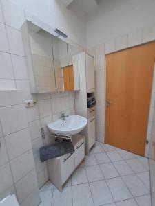 Koupelna v ubytování Apartments Pavlovic