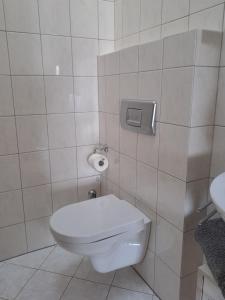 Koupelna v ubytování Apartments Pavlovic