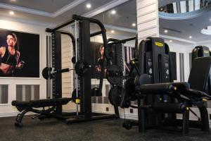 Fitness centrum a/nebo fitness zařízení v ubytování Move npic Zenat al Hayat Hotel