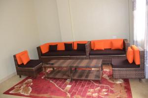 Posezení v ubytování WAMALA RESORT HOTEL SSESE