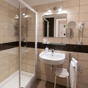 Koupelna v ubytování Rooms Boutique Carducci