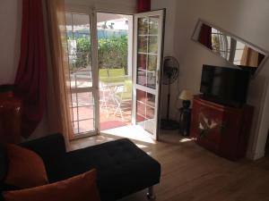 Posezení v ubytování Casa Cosy Yumbo