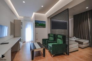 Posezení v ubytování Hotel Alpha