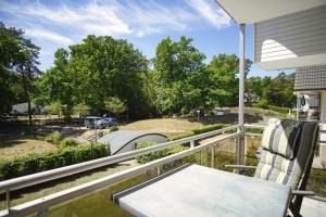 Zahrada ubytování strandnahe Ferienwohnung mit 2 Balkonen - Haus am Kurpark FeWo 12