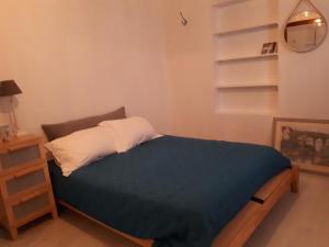 Postel nebo postele na pokoji v ubytování Gîte Le Petit Jas + 6 fotografií