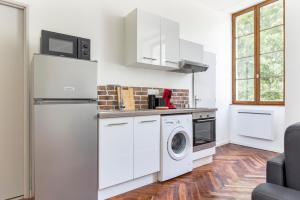 Η κουζίνα ή μικρή κουζίνα στο Gambetta 304 CahorsCityStay