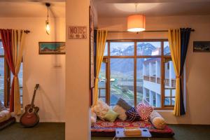 Postel nebo postele na pokoji v ubytování Zostel Spiti