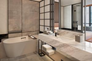 Koupelna v ubytování Sheraton Xi'an Chanba