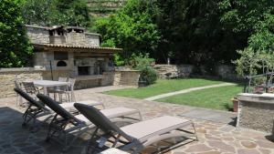 Zahrada ubytování Villa Arianna - Suite Arianna