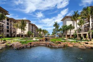 a view of a resort with a river and buildings at The Westin Nanea Ocean Villas, Ka'anapali in Lahaina