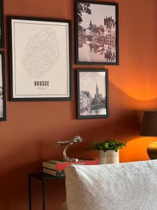 Posezení v ubytování Guestsuite Couvert
