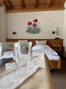Voodi või voodid majutusasutuse Hotel Acla Filli toas