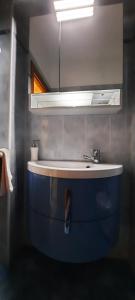 a bathroom with a sink and a sink at Appartamenti Villa Eden in Malcesine +87 photos