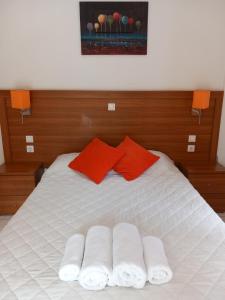 Postel nebo postele na pokoji v ubytování Potokia Rooms