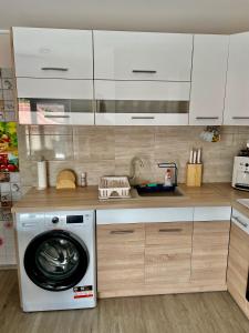 Kuchyňa alebo kuchynka v ubytovaní Moonlight Apartment