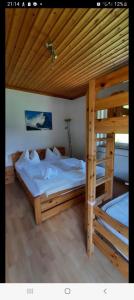 Postel nebo postele na pokoji v ubytování Stille Oase Apartment 3