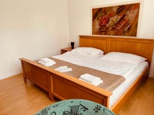 Posteľ alebo postele v izbe v ubytovaní hotel ADRIA