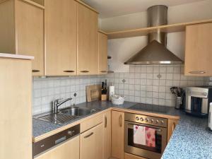 Kuchyňa alebo kuchynka v ubytovaní Garten Apartment Diwoky