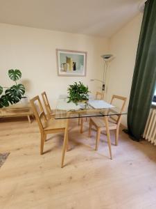 Posezení v ubytování Ferienwohnung Riesling