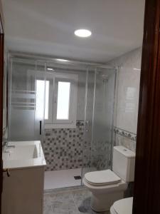 Kúpeľňa v ubytovaní Apartamento Dominicos