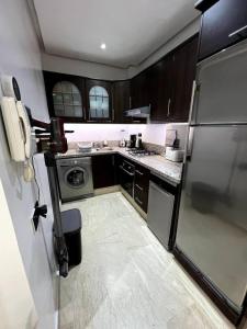 Kuchyň nebo kuchyňský kout v ubytování Luxury apartment in center of gueliz + 5 fotografií
