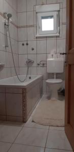 Koupelna v ubytování Apartman BAGI