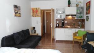 Kuchyň nebo kuchyňský kout v ubytování Apartman LEO Nr. 8 Lipno nad Vltavou