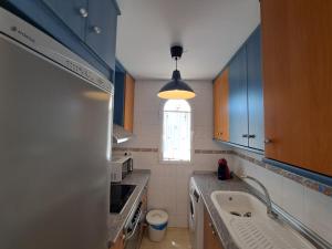 Kuchyň nebo kuchyňský kout v ubytování Apartamento Torremar Natura - Vera Playa Zona Naturista
