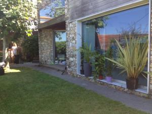 Ogród w obiekcie Casa en el Atlantico, Villa encima del Mar, A Guarda, Rias Bajas