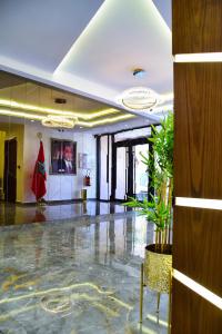 Area lobi atau resepsionis di MIRANDA HOTEL - Tanger