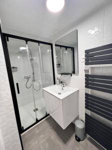 Chalet Millou Beuil的一间浴室
