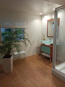 Koupelna v ubytování villa josepha