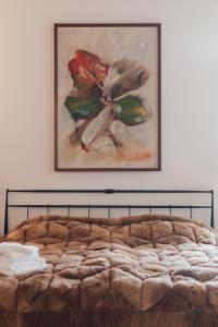 Postel nebo postele na pokoji v ubytování MischMasch Appartement