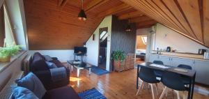 Posezení v ubytování Buborék Apartman - Etyek