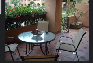 Posezení v ubytování Apartamento entre Estepona y Marbella
