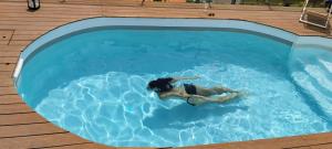 Hostia v ubytovaní Vue magnifique, piscine privée chauffée et sauna à 10min de Monaco