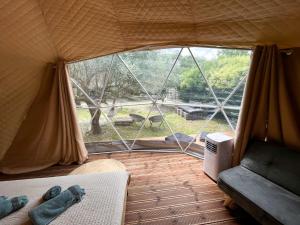 Zahrada ubytování Manna Gea Glamping Domes