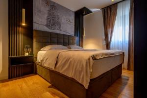 Voodi või voodid majutusasutuse Luxury Apartment Cocco - Split toas